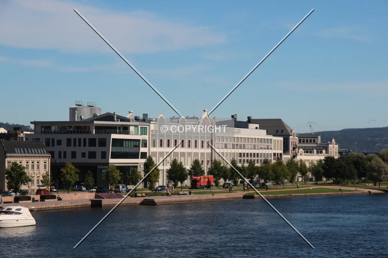 View from Bybrua