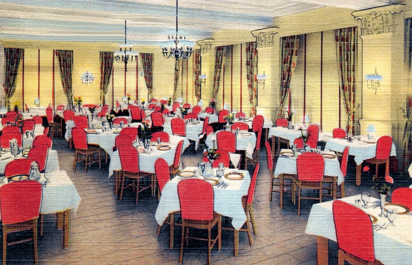 Main dining room circa 1950