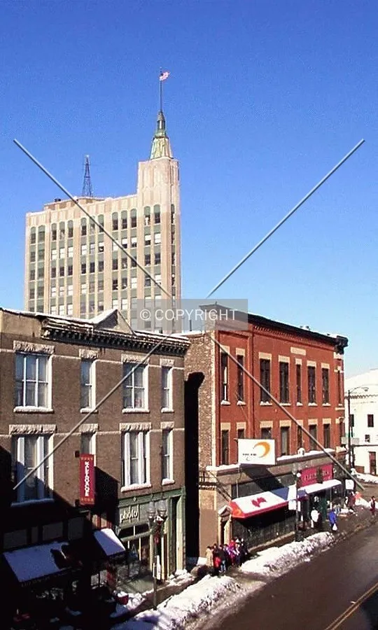 From Damen Street el platform
