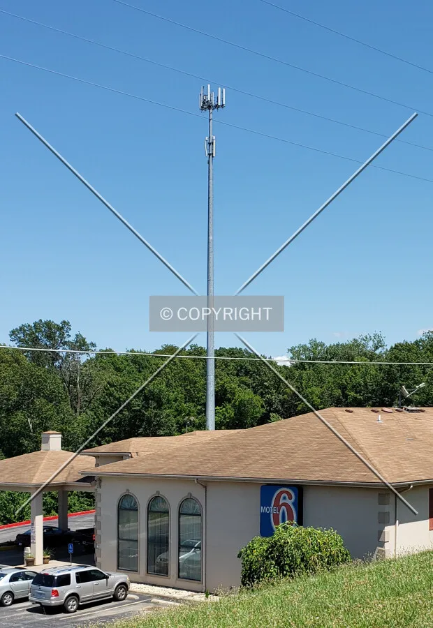 View from the southwest; July 20, 2019