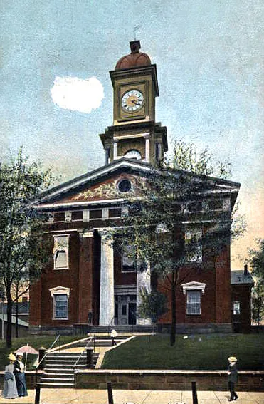 Vintage view from the south
