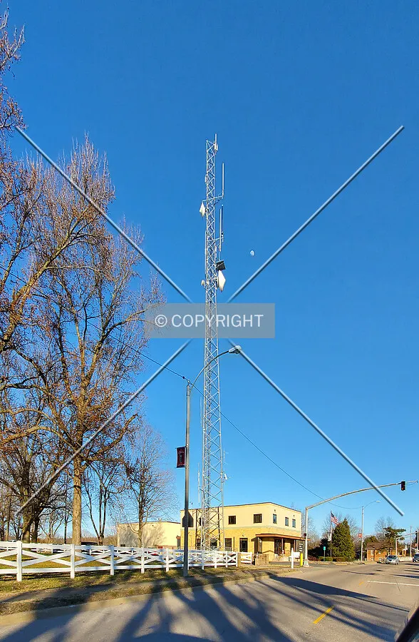 Northwest view; March 5, 2020