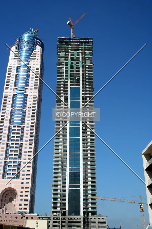 Full height view from the marina