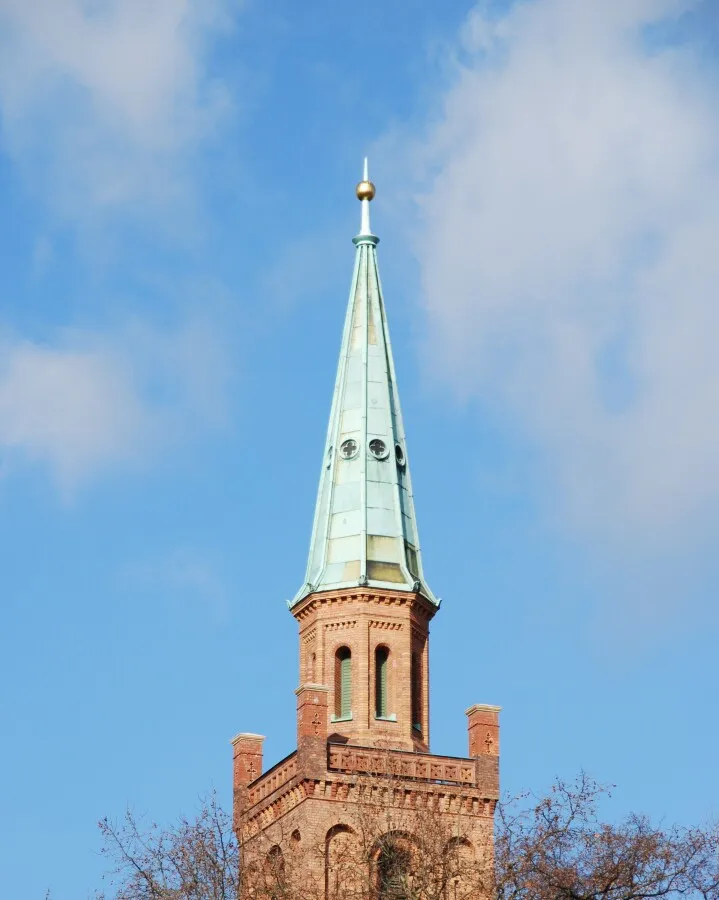 Tip of the spire