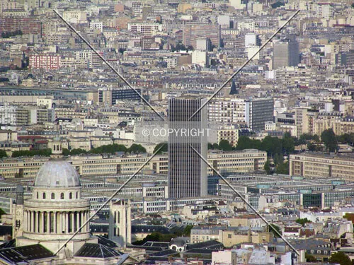 View from Tour Montparnasse