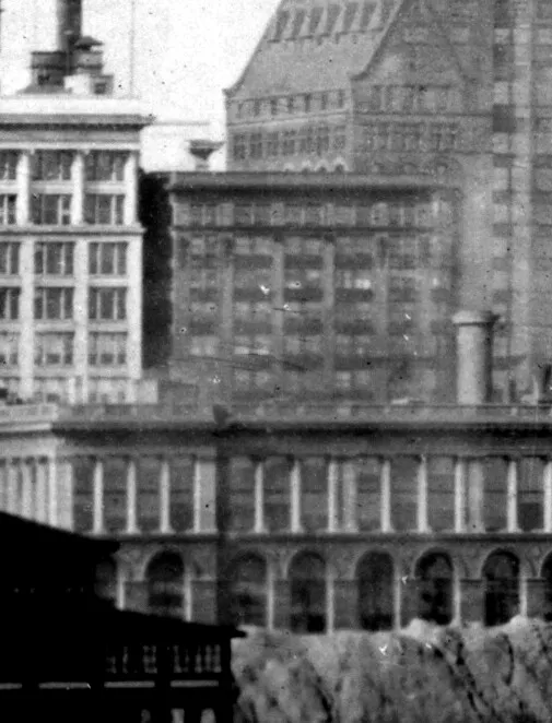 View from the southeast dated 13 December, 1907
