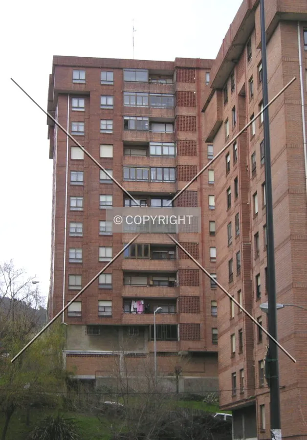 View of the north facade