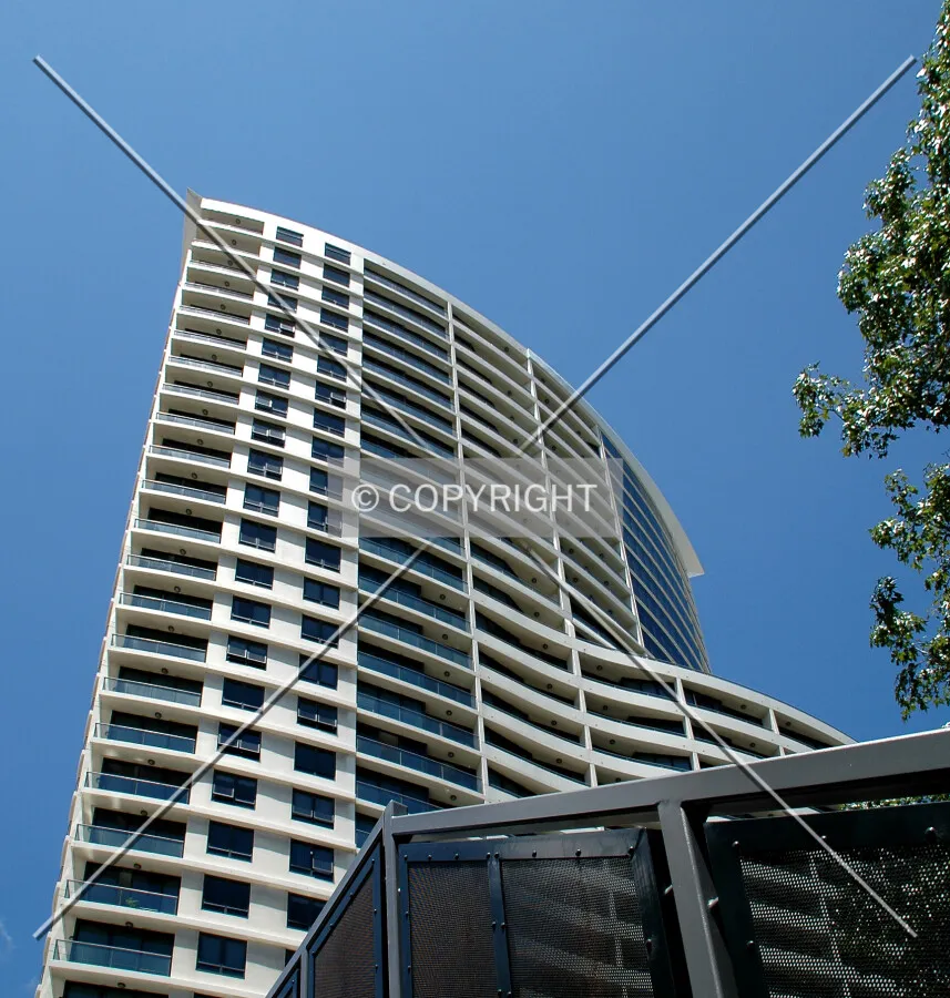 Looking up the west side