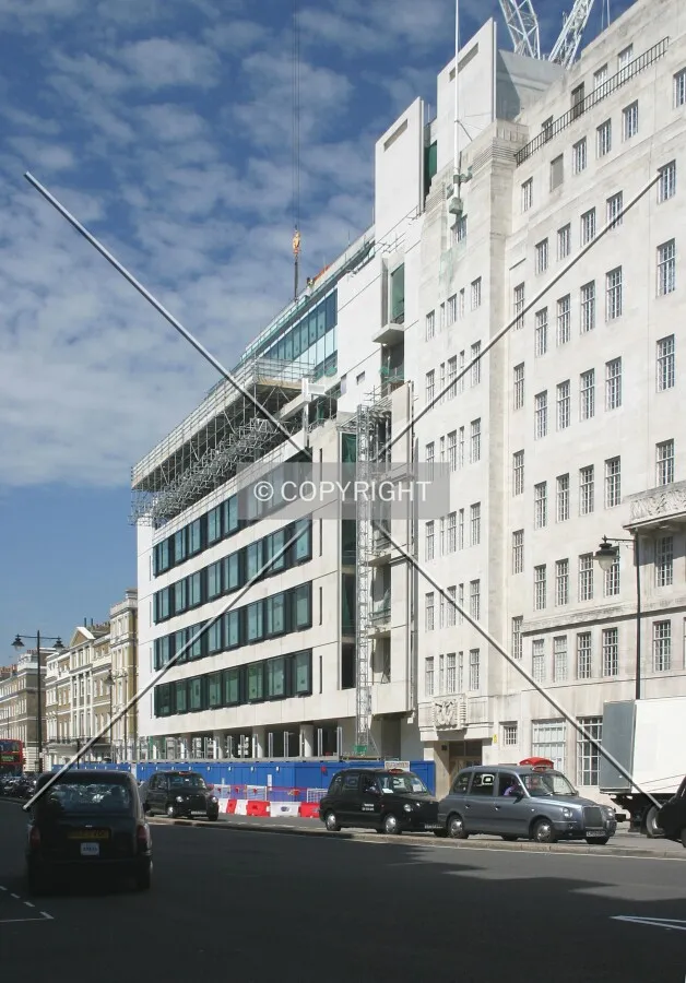 View north from Portland Place