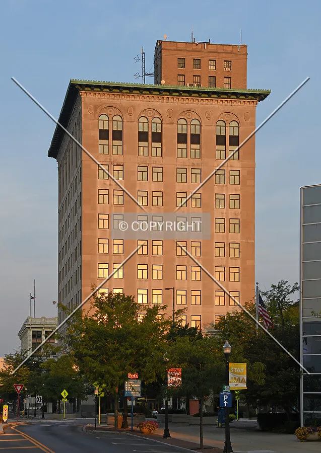 View from the southeast
