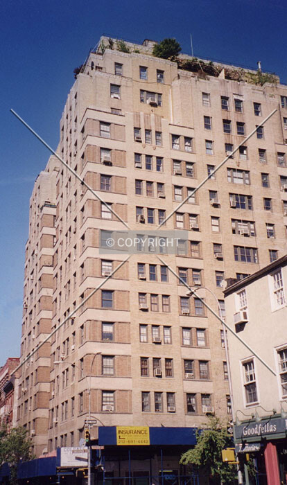 View from the east