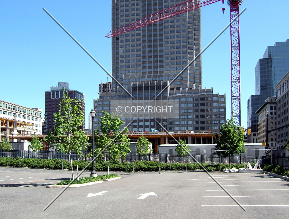 View from the south at Morris and Hudson Streets