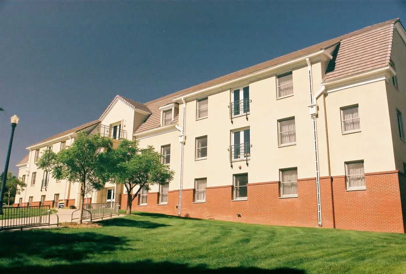 View from the northeast