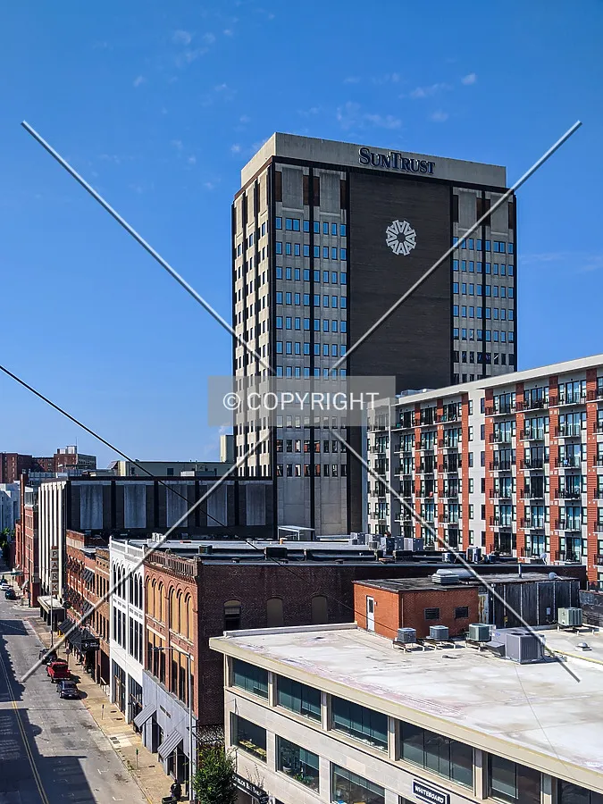 Elevated view from the north