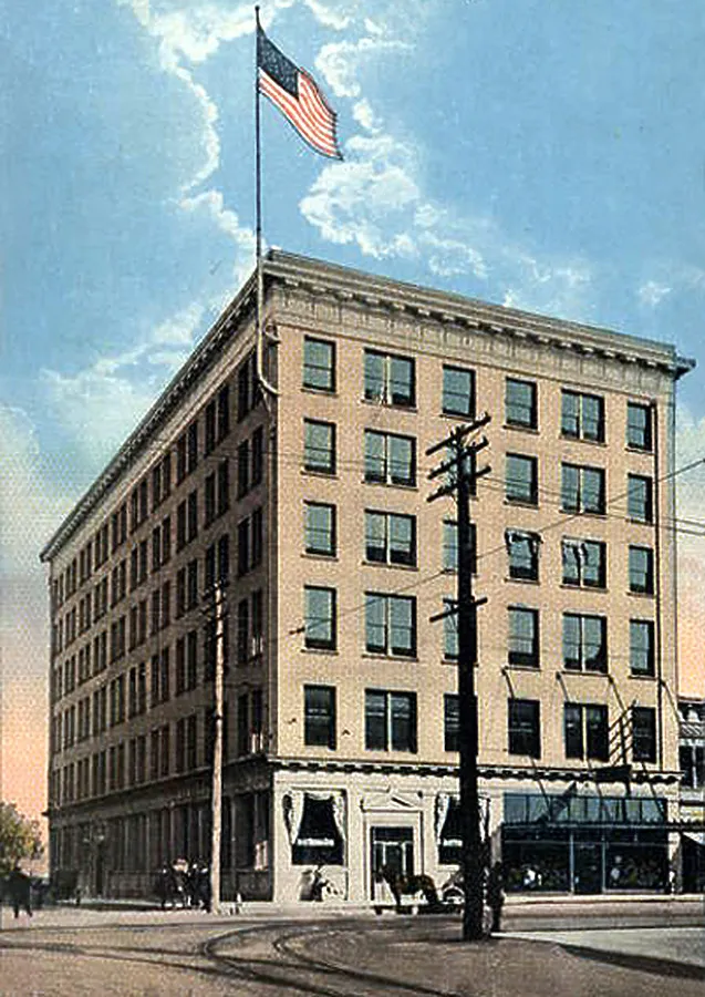 Vintage view from the northwest