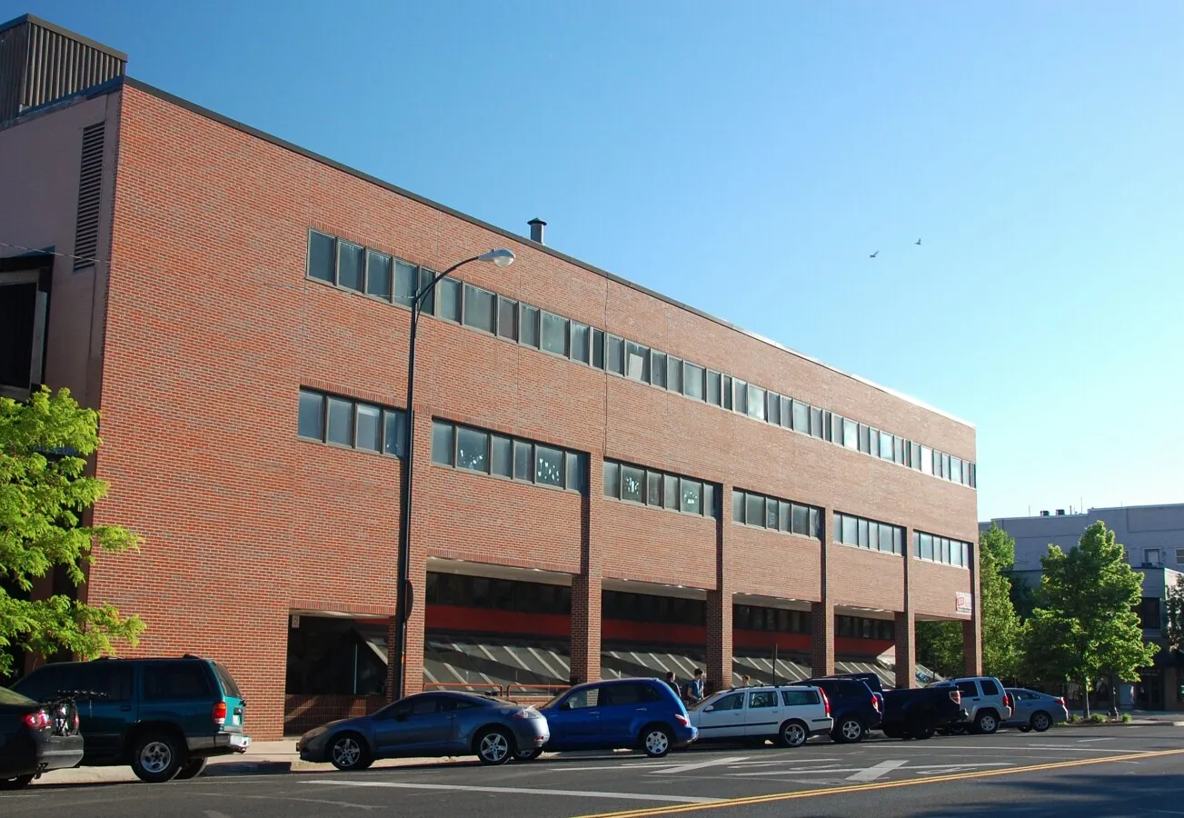 View from the northeast
