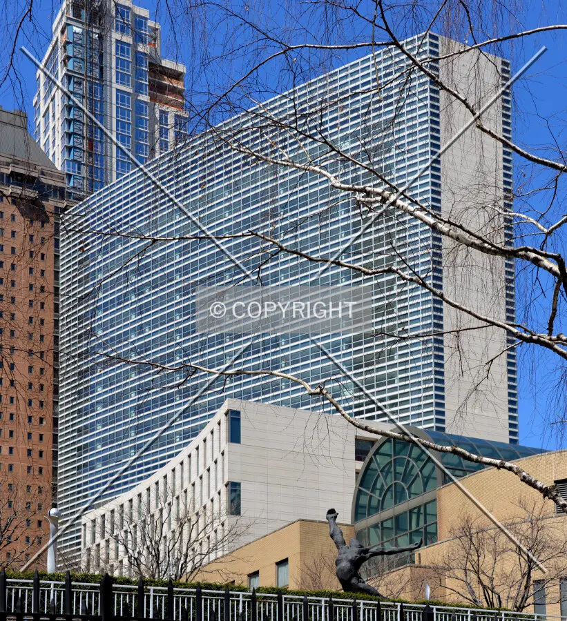 View from the southeast on Columbus Avenue