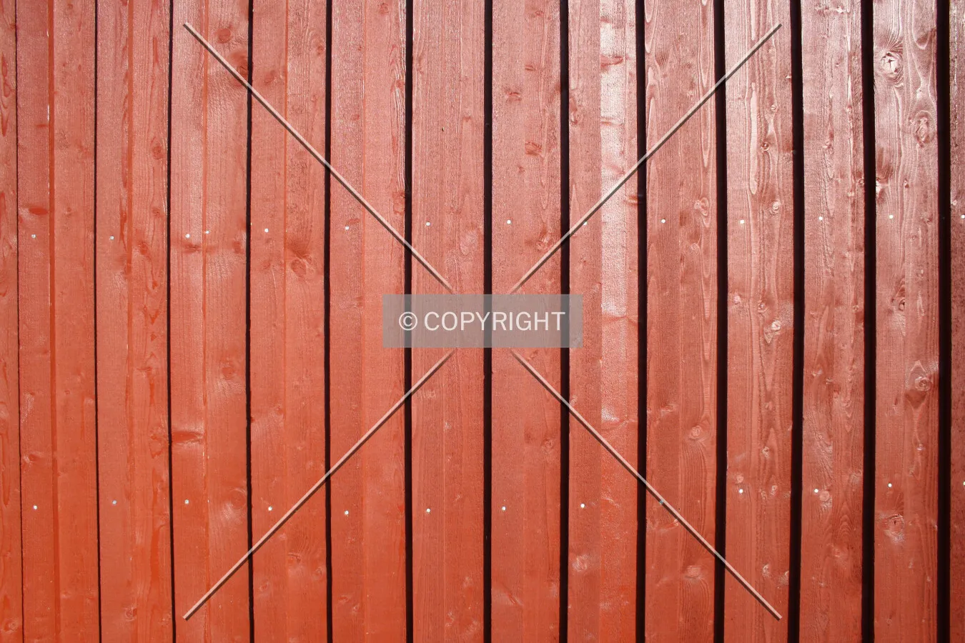 Wood planks used as facade material