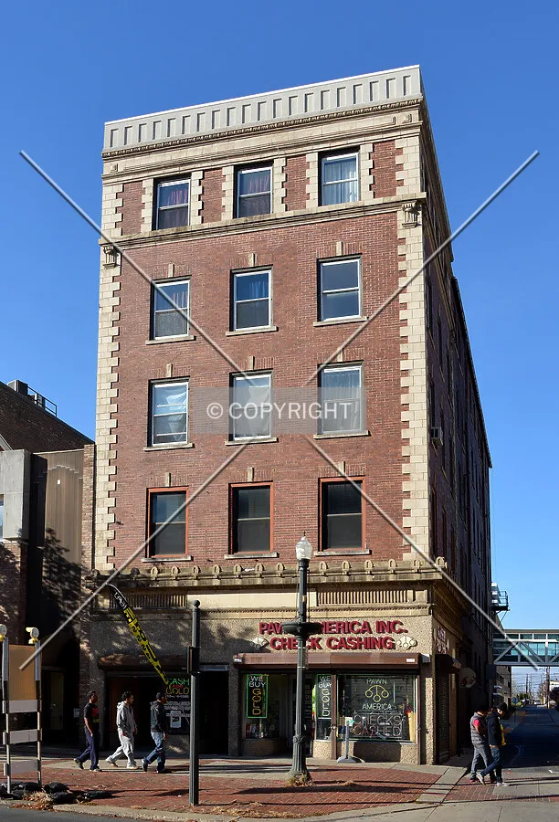 View from the southeast on Hamilton Street