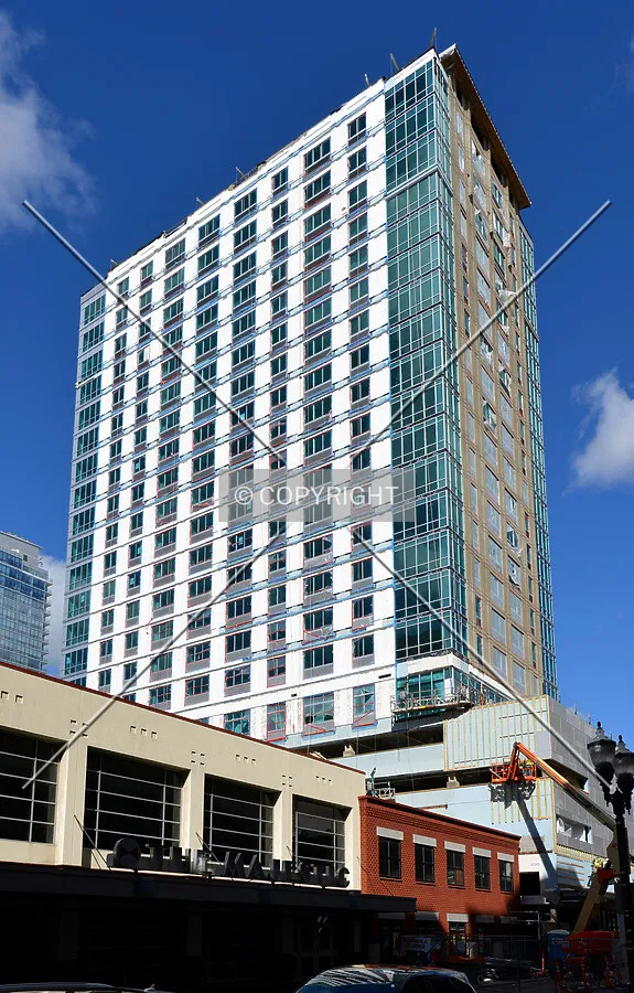 View from the southeast
