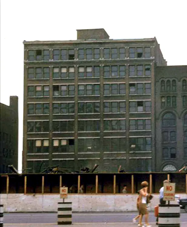 View from the west