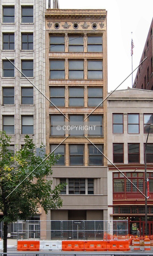 Full south elevation from across Washington Street