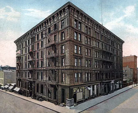 View from the northeast