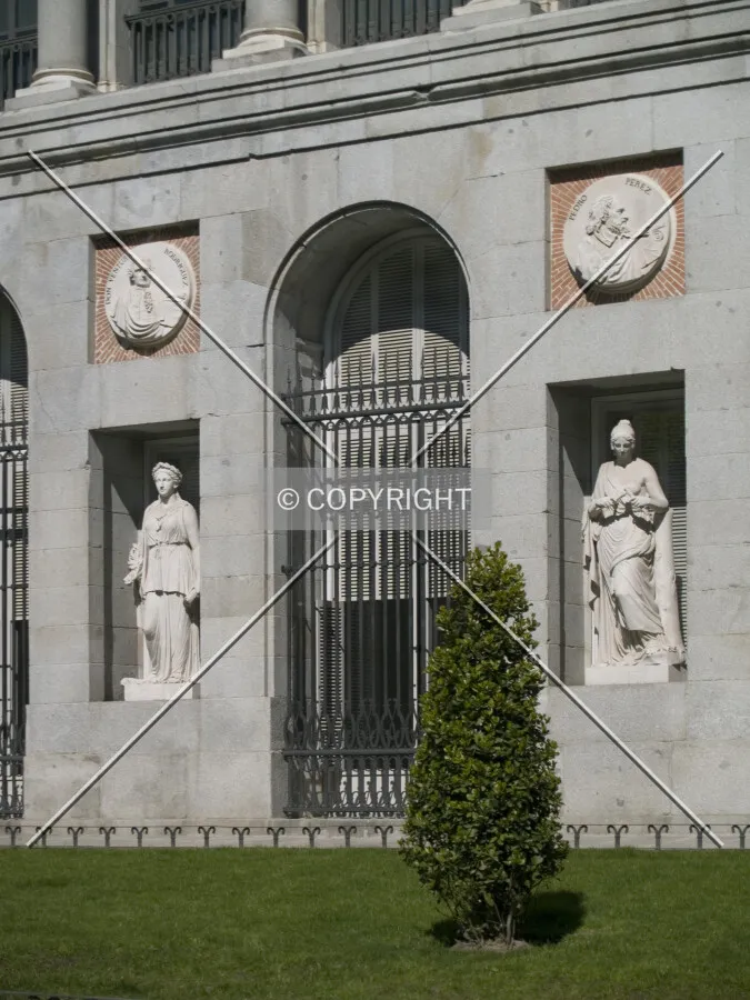Detail of the western façade