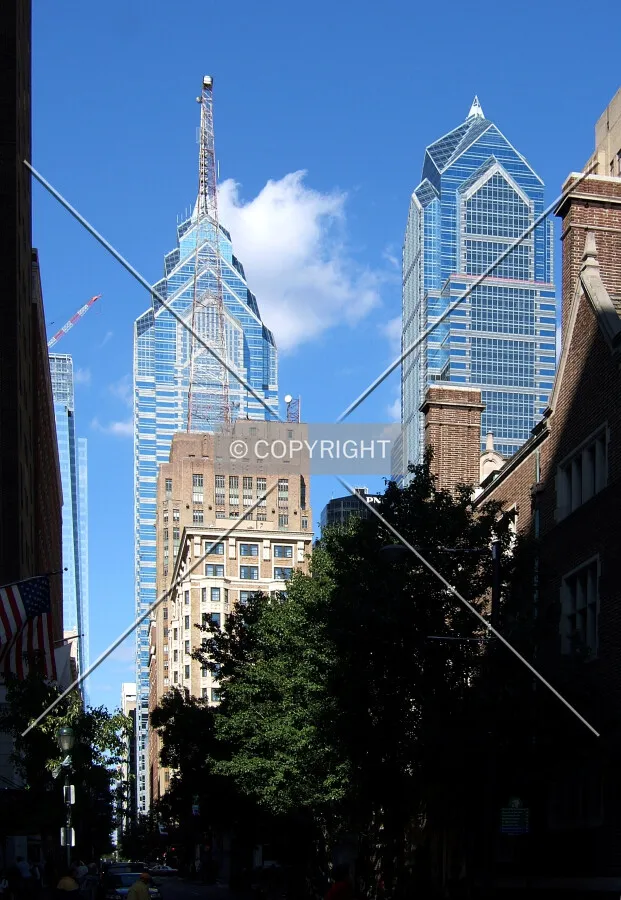 View northeast from Latimer Street