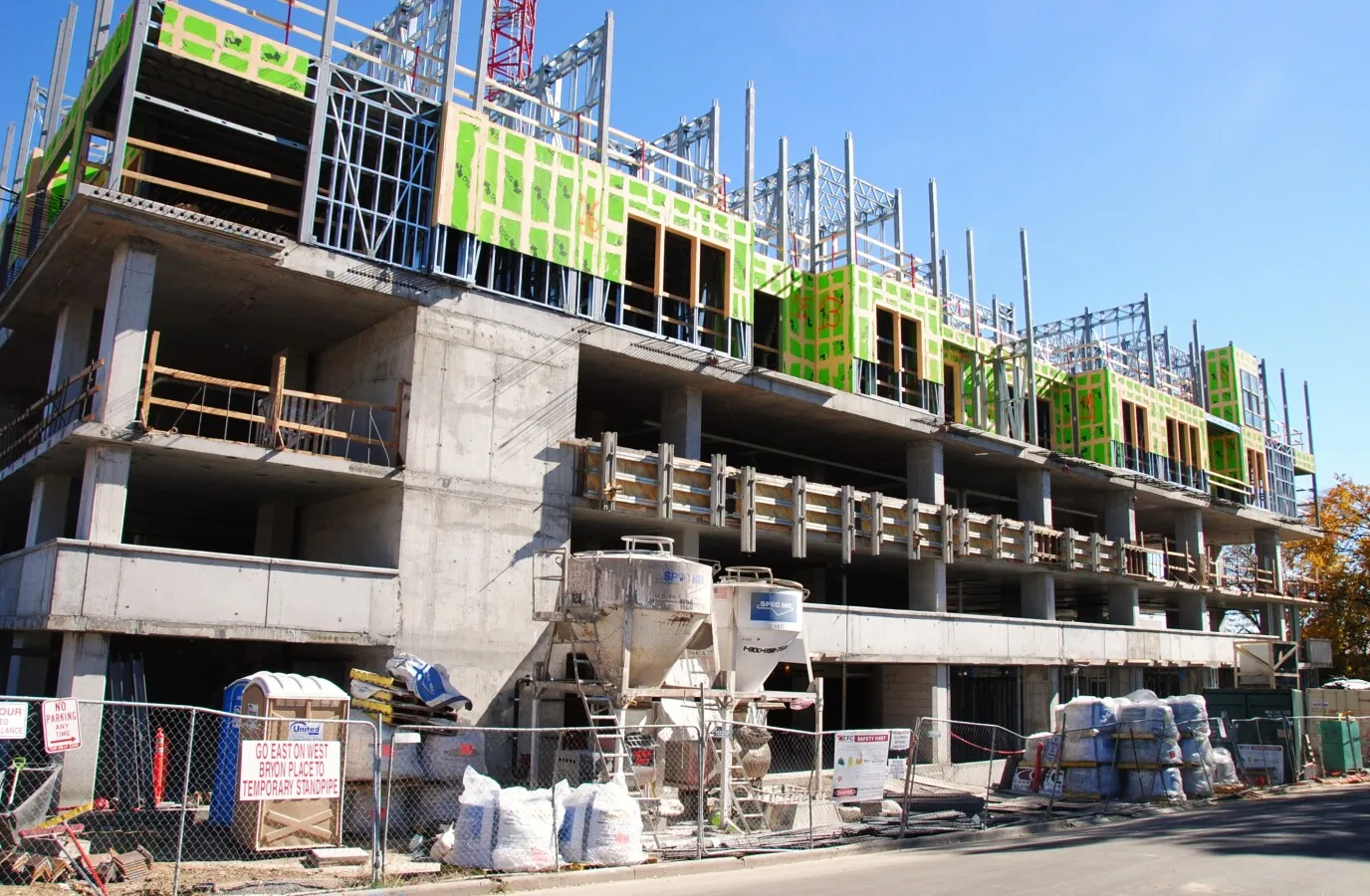 View from the northwest