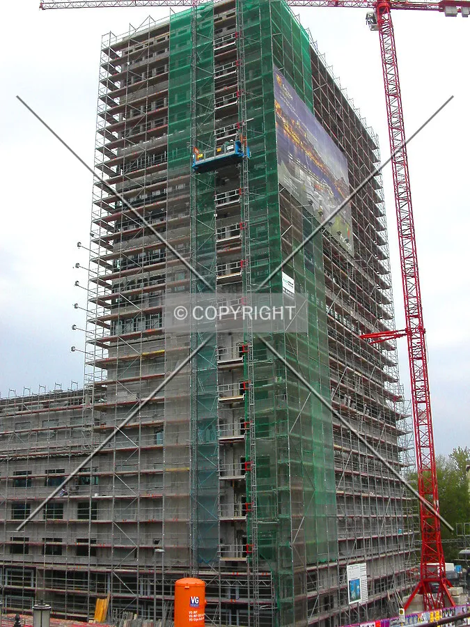Full height of the tower