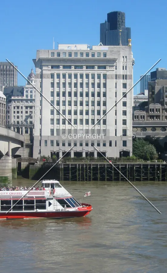 View from London Bridge City