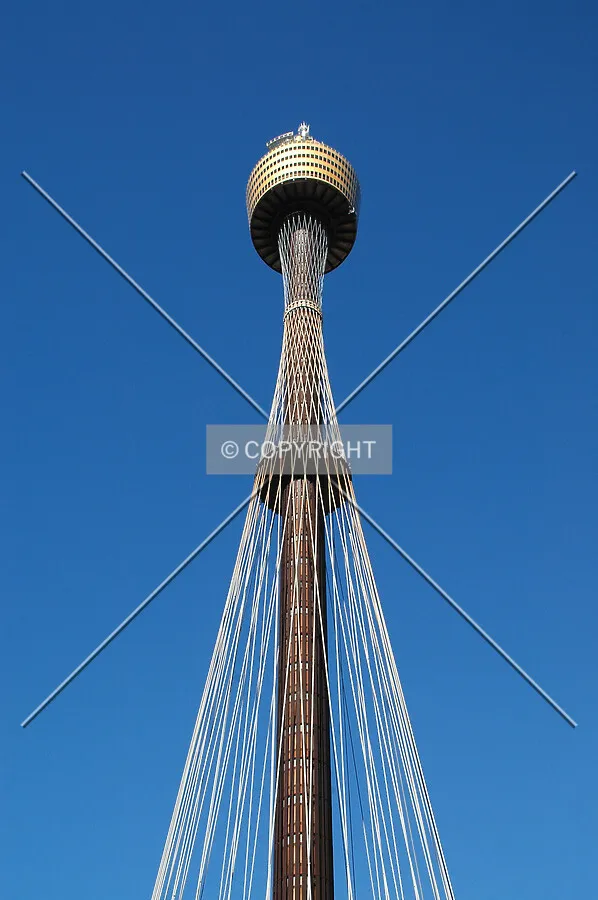 Looking up from the northwest