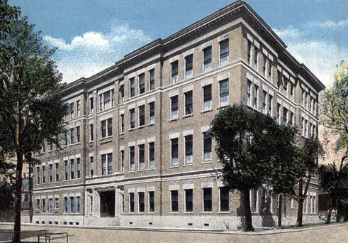 View from the southwest