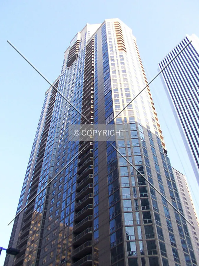 Looking up from the northwest