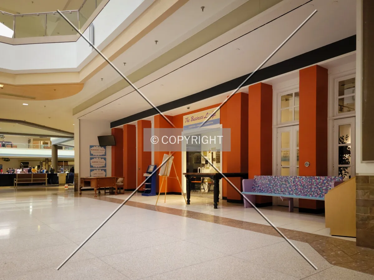 A former store turned into The Business Lodge; October 28, 2023