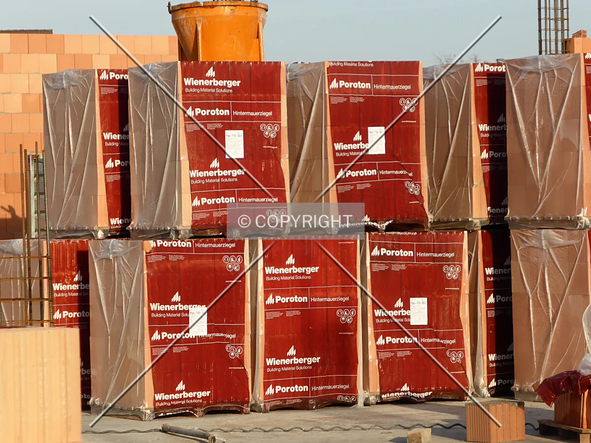 Wienerberger stones used for construction