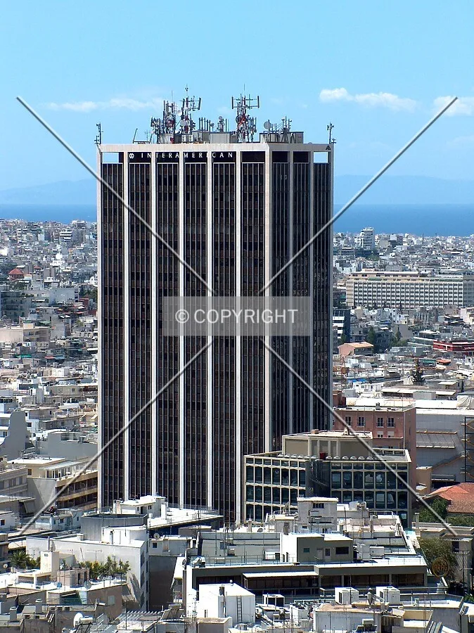 From the President Hotel's roof garden (23rd floor)