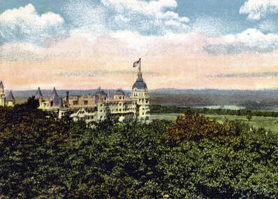 View from the north