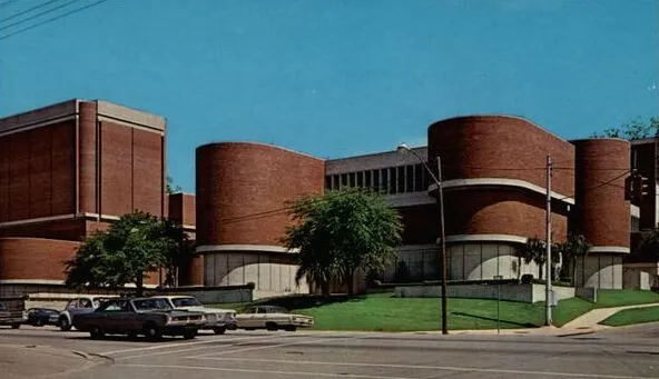 Vintage view from the northwest