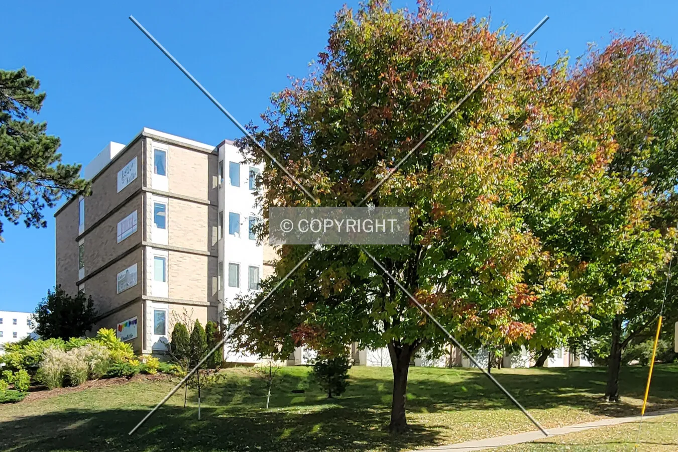 From the northwest; September 26, 2021