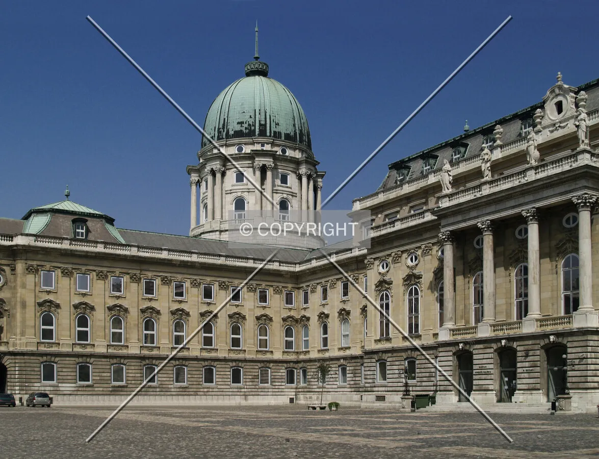 View from inside the court yard