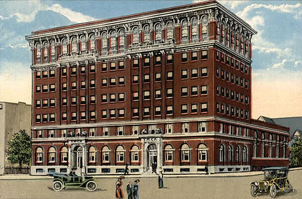 Vintage view from the southeast