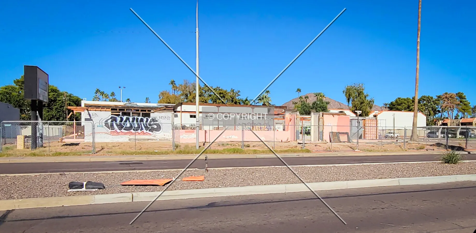 From the southwest; November 11, 2021