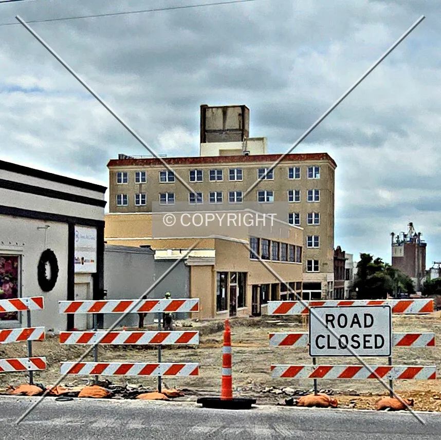 From the northwest; April 23, 2024