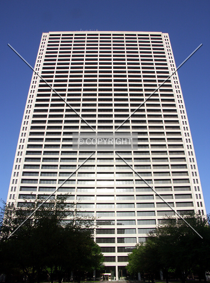 Looking up from the east
