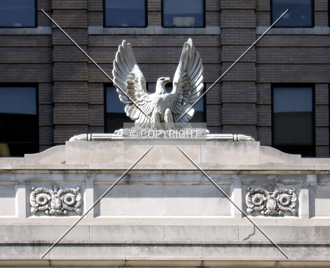 Facade detail from the east