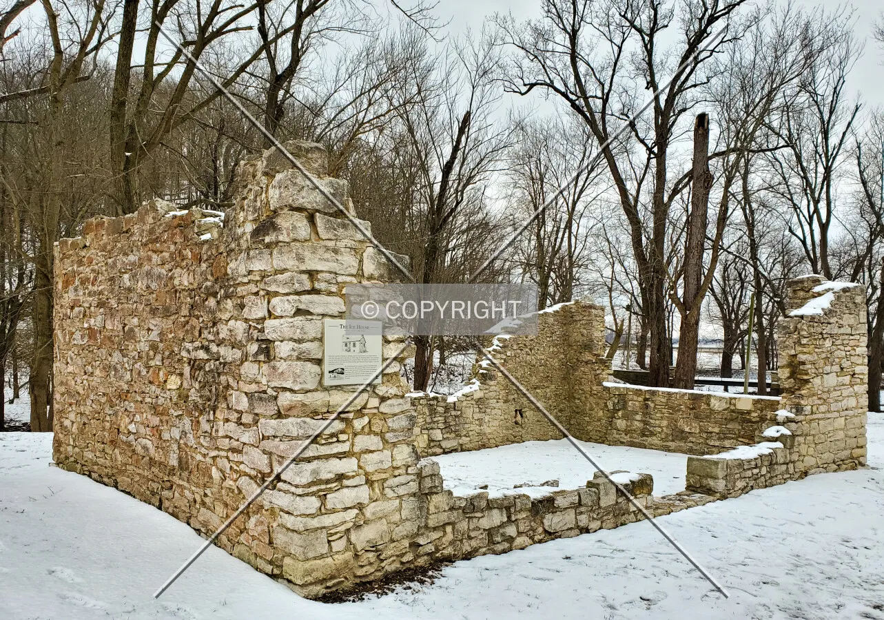 Northwest view; February 8, 2020