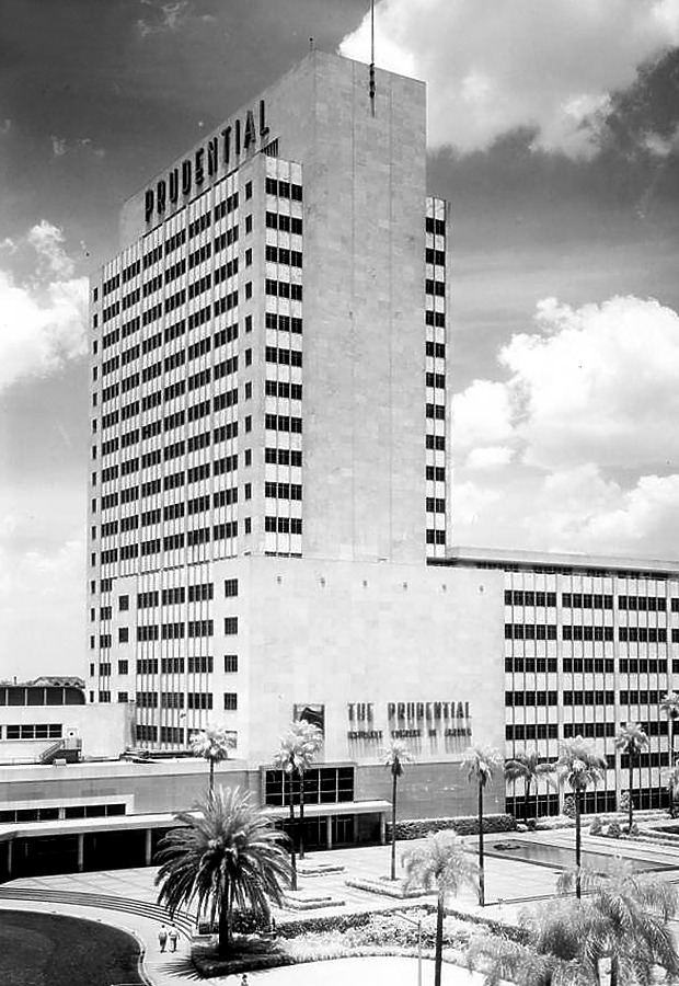 Vintage view from the south