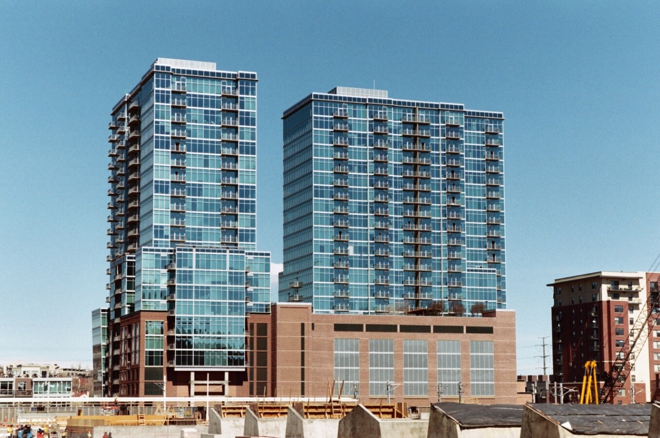 View from the southeast